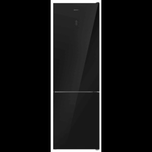 Холодильник с морозильником Maunfeld MFF200NFB Inverter
