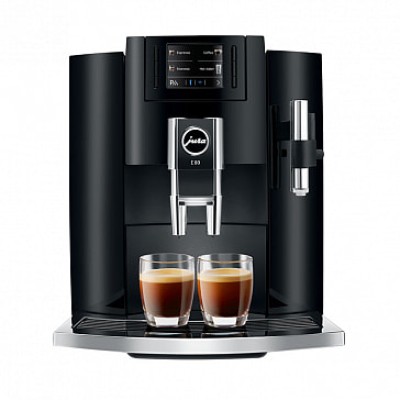 Кофемашина Jura E80 Piano Black