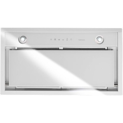 Вытяжка Falmec Design GRUPPO INCASSO MURANO 70 inox vetro bianco (800)