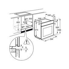 Электрический духовой шкаф Electrolux EZB52430AX