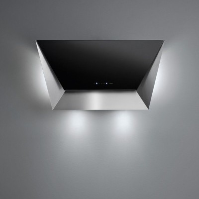 Вытяжка FALMEC  PRISMA PARETE/WALL 85 CONO VETRO NERO LUCIDO RAL CPQN85.E0P2#ZZZN491F