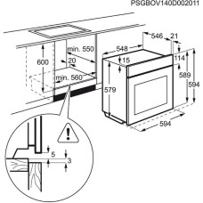 Духовой шкаф Electrolux OPEA4554X
