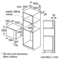 Микроволновая печь встраиваемая Siemens BF525LMS0