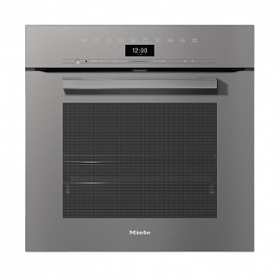 Электрический духовой шкаф Miele H 7460 B графитовый серый GRGR