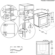 Духовой шкаф Electrolux OPEB9953X