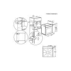 Электрический духовой шкаф Electrolux OKC5H50X