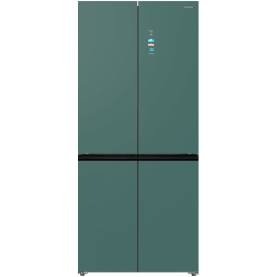 Четырёхдверный холодильник Maunfeld MFF190NFDGN Matt Inverter