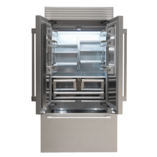 Холодильник типа французская дверь Fhiaba XS105FDSTID French Door + генератор для льда и диспенсер для воды